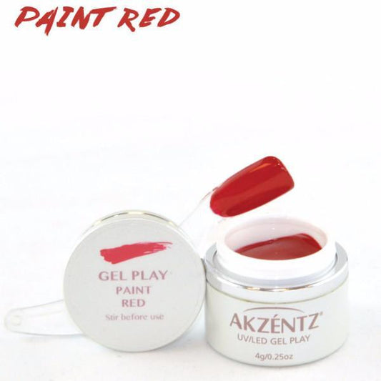 Akzentz Gel Play - Paint Red