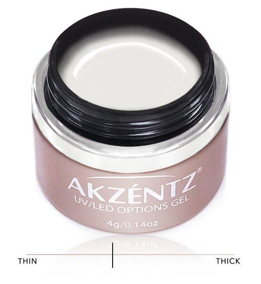 Akzentz Options Soak-Off Gel - Sculpturing White