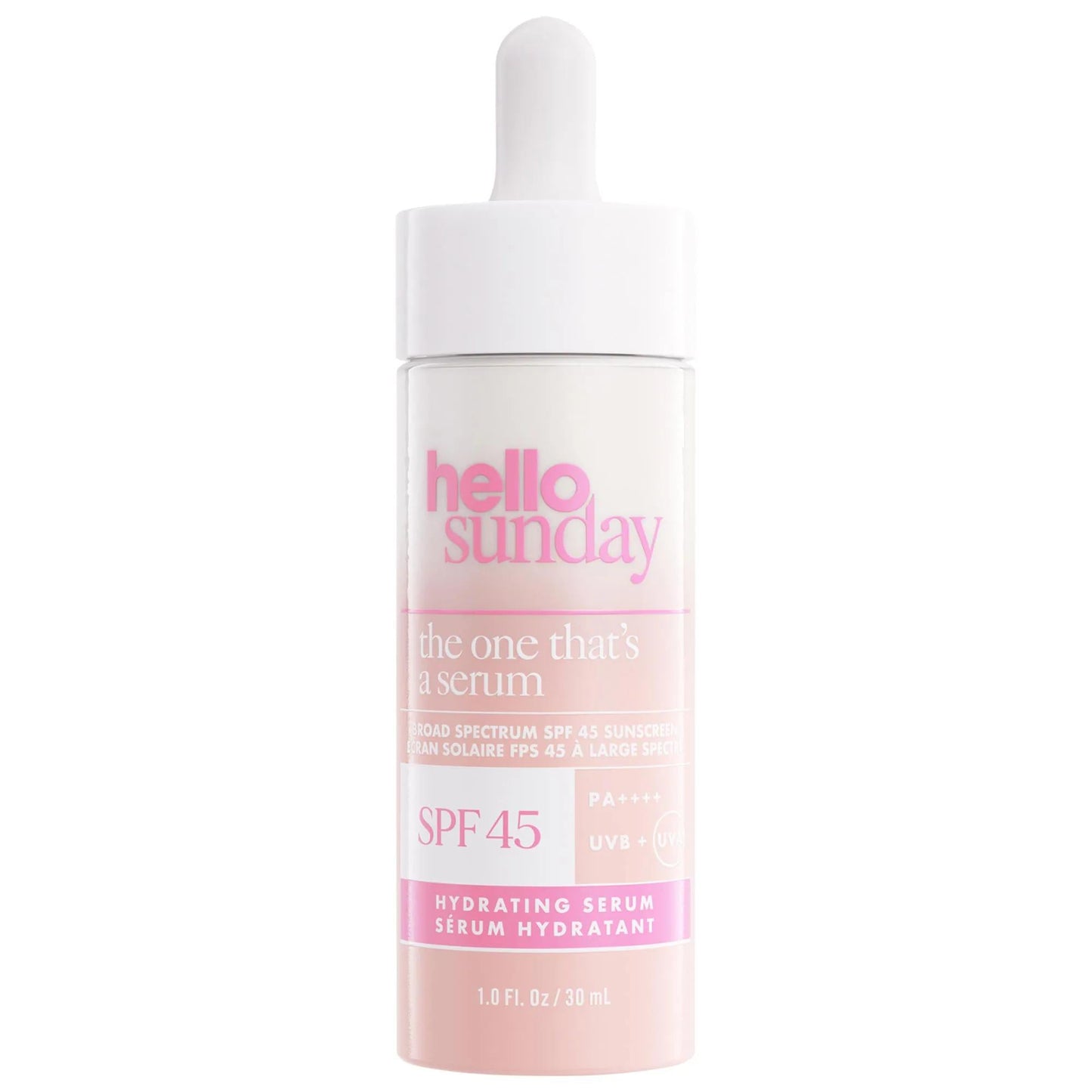 The One Vitamin C Serum with SPF 45 - Hydrating, Brightening, Anti-Aging Face Serum, Cruelty-Free & Gluten-Free Skincare