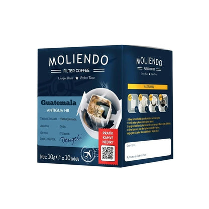 Moliendo Guatemala Antigua HB Drip Coffee Bags 10x10g