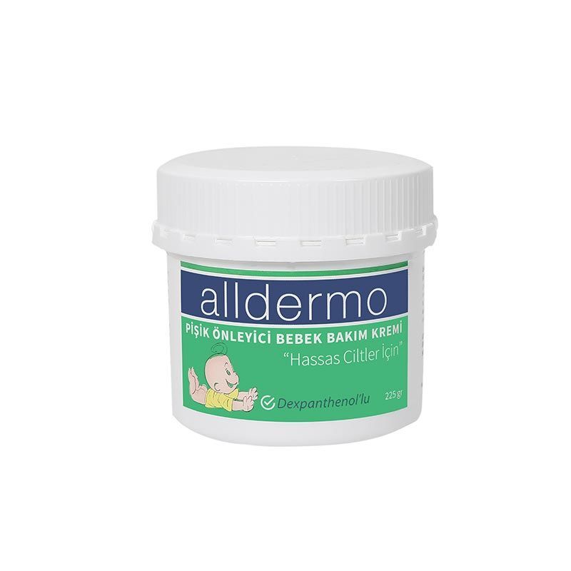 Alldermo Baby Diaper Rash Cream with Zinc Oxide 225g