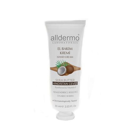 Alldermo Shea Butter & Coconut Hand Cream 30 ml