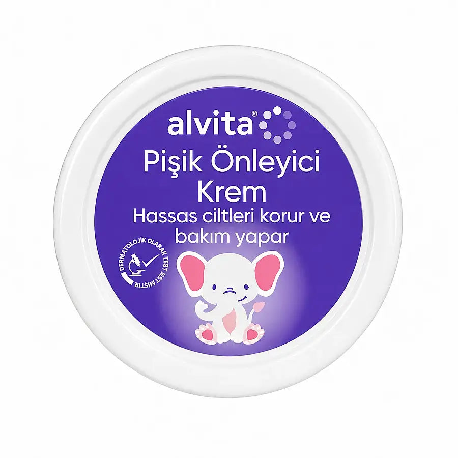 Alvita Diaper Rash Barrier Cream with Zinc Oxide 30 ml