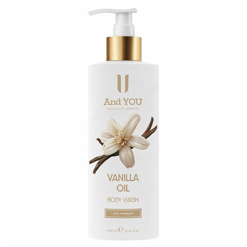 And You Vanilla Oil Body Wash with Sea Minerals 400 ml