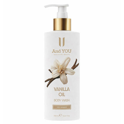 And You Vanilla Oil Body Wash with Sea Minerals 400 ml