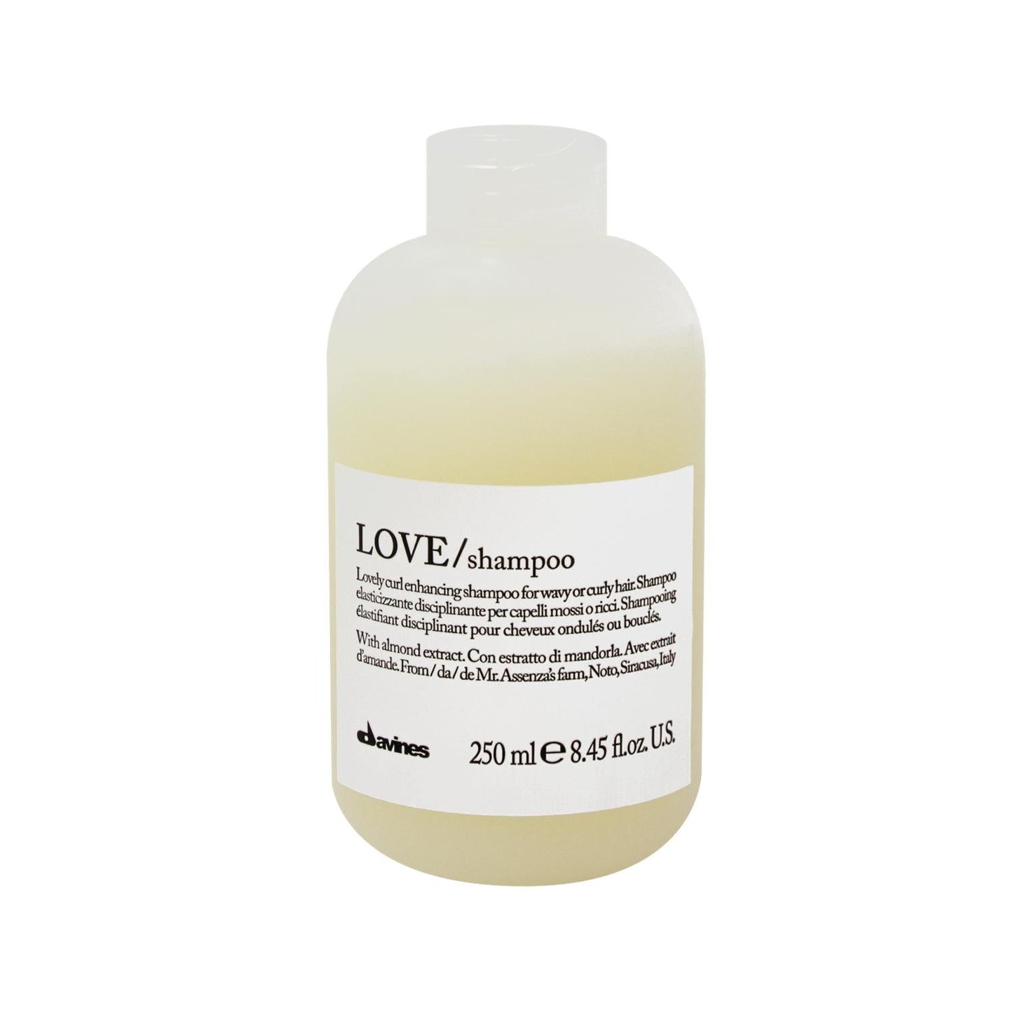 Davines Love Bukle Curl Defining Shampoo for Curly Hair, 8.45 fl oz - Sulfate-Free, Enhances Natural Curl Texture