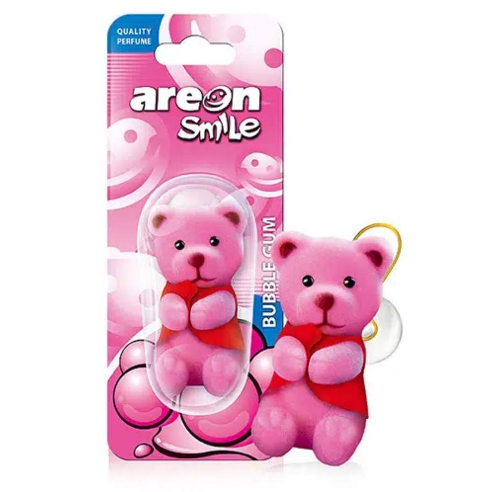 Areon Smile Bubble Gum Sweet Scented Car Air Freshener