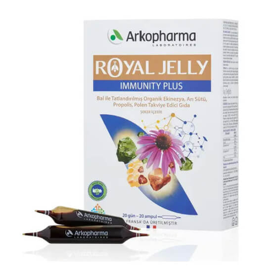 Arkopharma Royal Jelly Immunity Plus Ampoules 20 Count