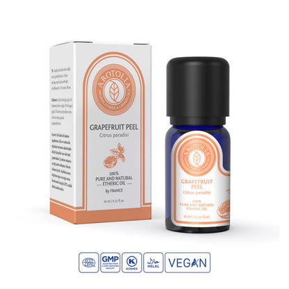 Arotolia Grapefruit Peel Essential Oil for Massage & Diffuser 10 ml