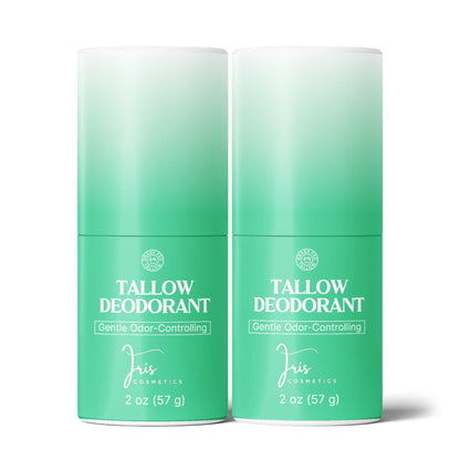 Iris Cosmetics 2 Pack Natural Tallow Deodorant Stick