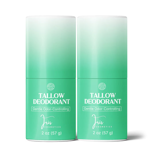 Iris Cosmetics 2 Pack Natural Tallow Deodorant Stick