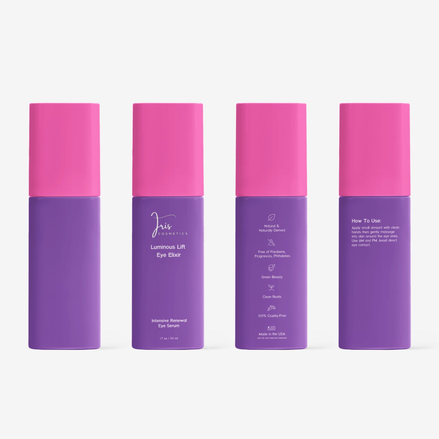 Iris Cosmetics Brighten+Firm Eye Serum: Intensive Renewal