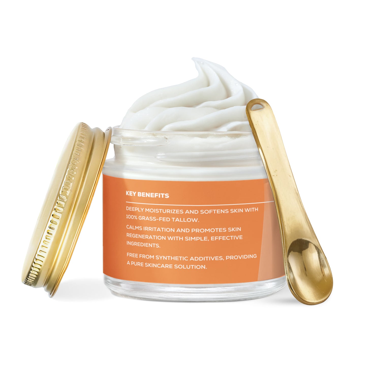 Iris Cosmetics Whipped Grass-Fed Tallow Balm with Vanilla Bean