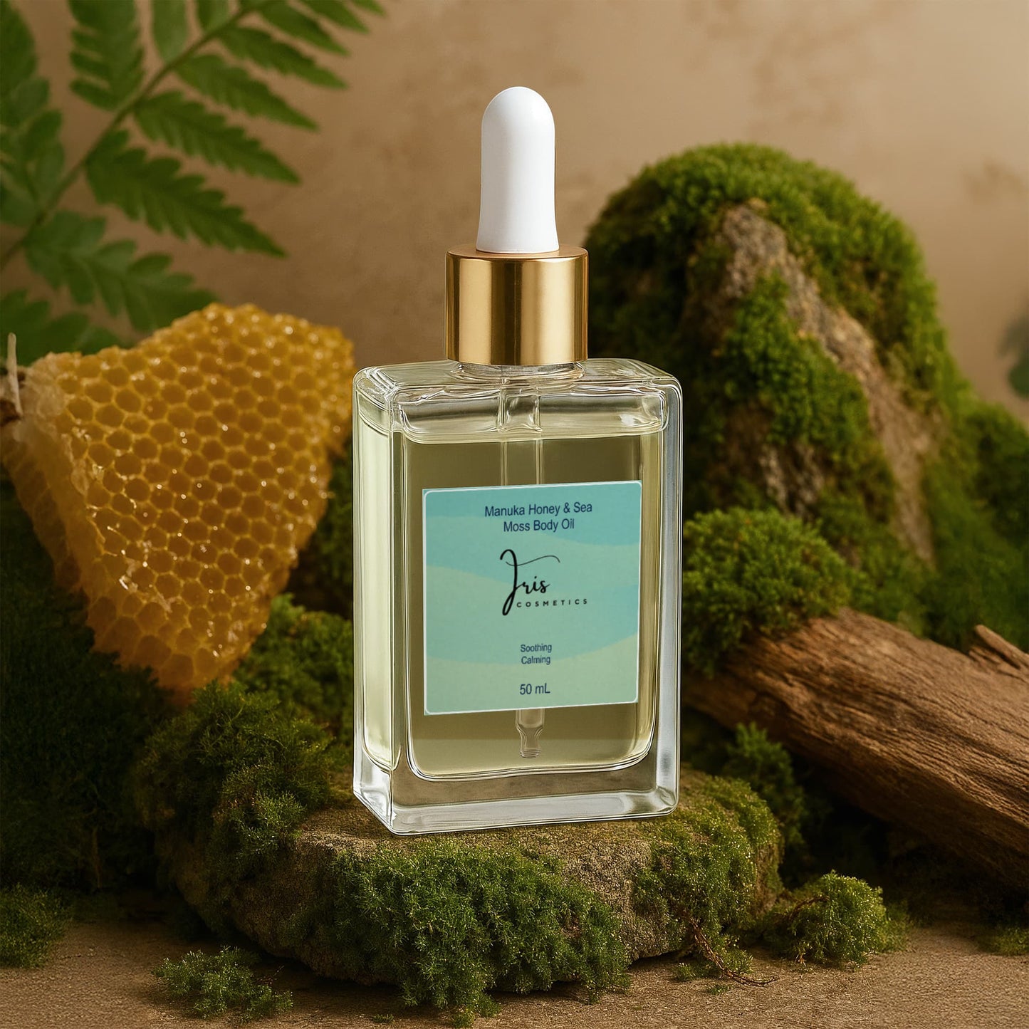 Iris Cosmetics Manuka Honey Sea Moss Post-Shave Oil