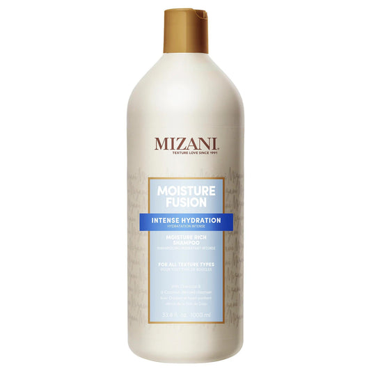 Moisture Fusion Moisturizing Shampoo: Quench Dry, Frizzy Hair with Argan Oil & Honey for Enhanced Curls & Hydration