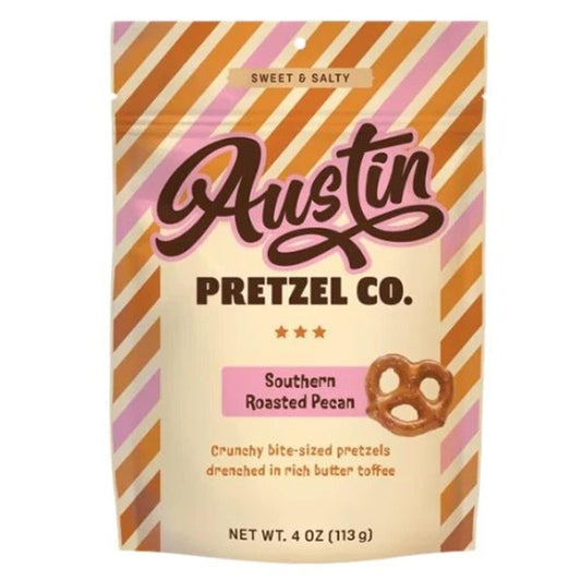 Austin Pretzels Co. - 'Southern Roasted Pecan' Pretzels (4OZ)