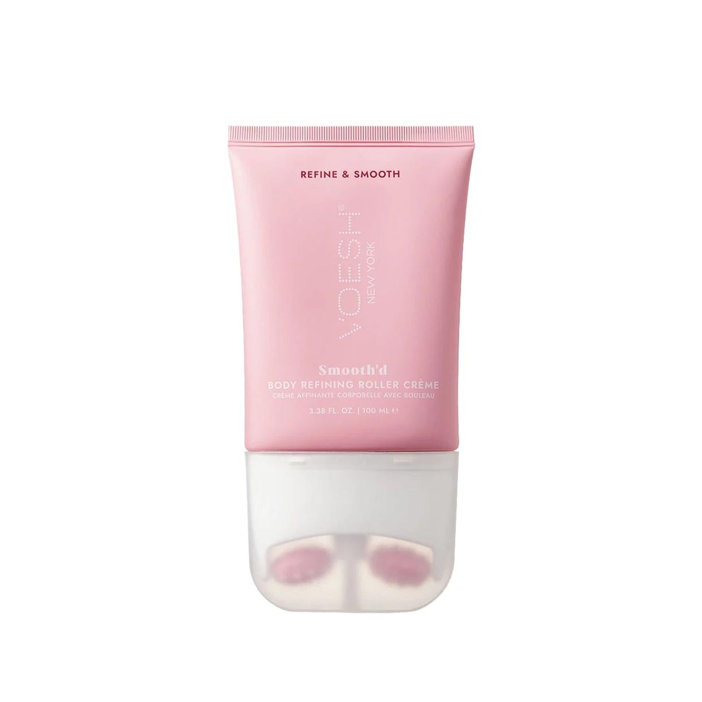 Voesh New York Smooth'D Body Refining Roller Cream 100ml - Exfoliating & Moisturizing Skincare
