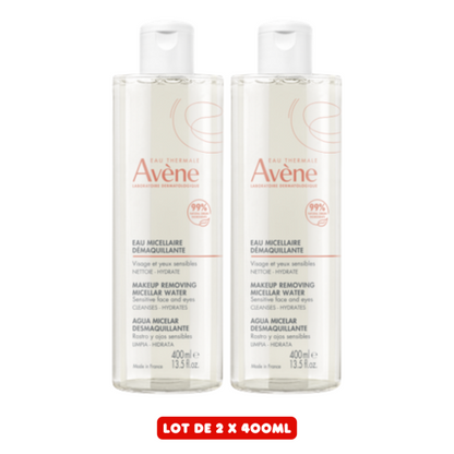 Avène Eau Thermale Micellar Water Set - 2x400ml