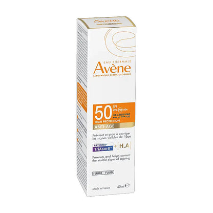 Avene SPF 50 Anti-Aging Sunscreen with Hyaluronic Acid 40 ml