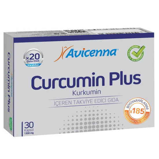 Avicenna Curcumin Plus Dietary Supplement 30 Capsules