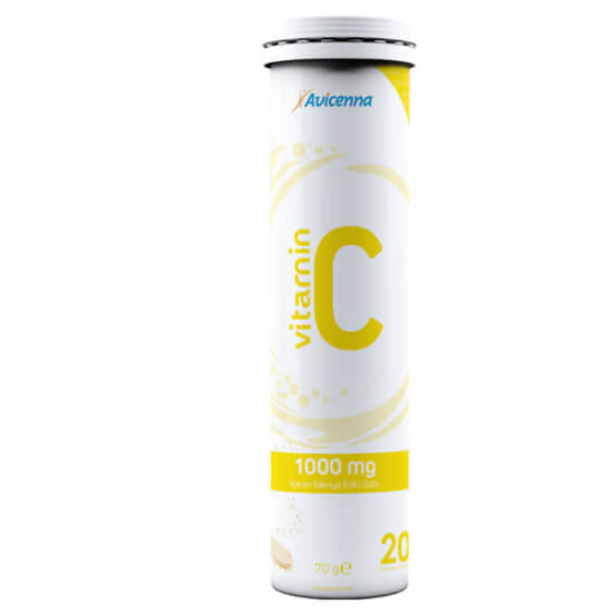 Avicenna Vitamin C 1000mg Effervescent Tablets - 20 Count