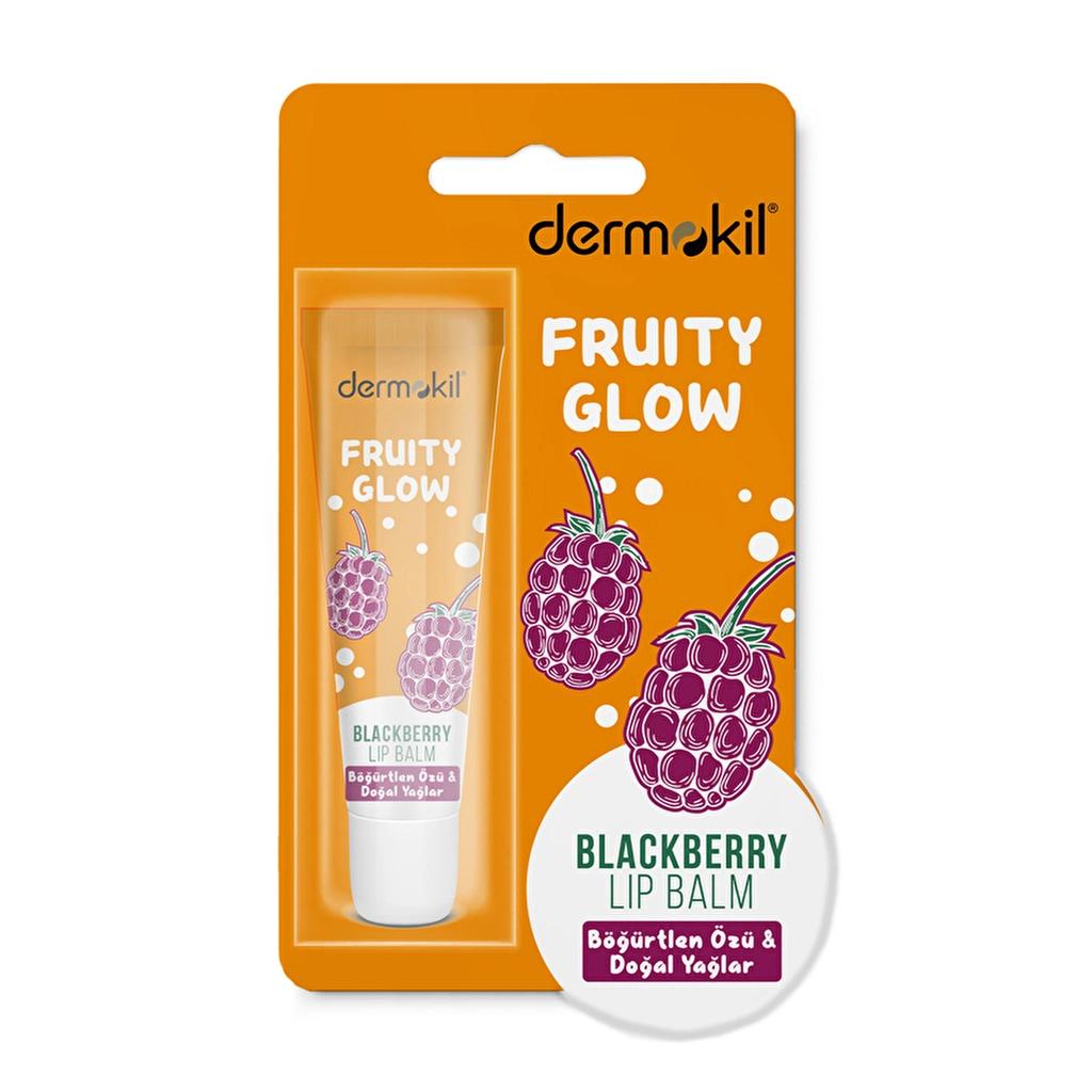 Dermokil Blackberry Lip Balm for Hydrated Lips 15 ml