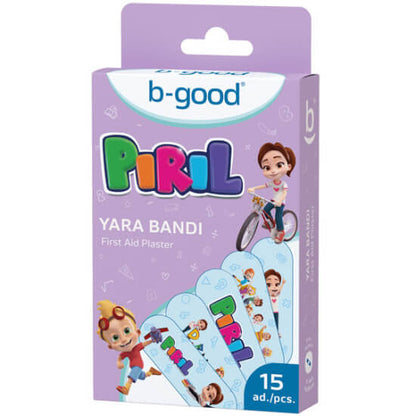B Good Piril Glitter Adhesive Bandages for Kids 15 Count