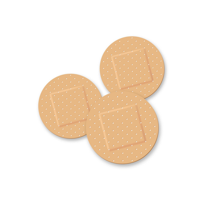 B-Good Round Adhesive Bandages for Daily Protection 20 ct