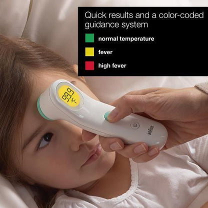 Braun Forehead Thermometer, BFH175, White
