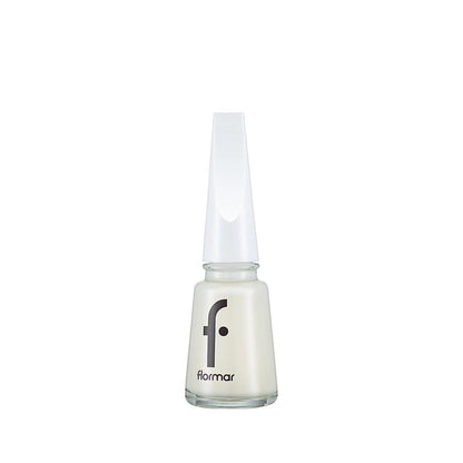 Flormar Nail Enamel High-Pigment Nail Polish in White Dance 11ml