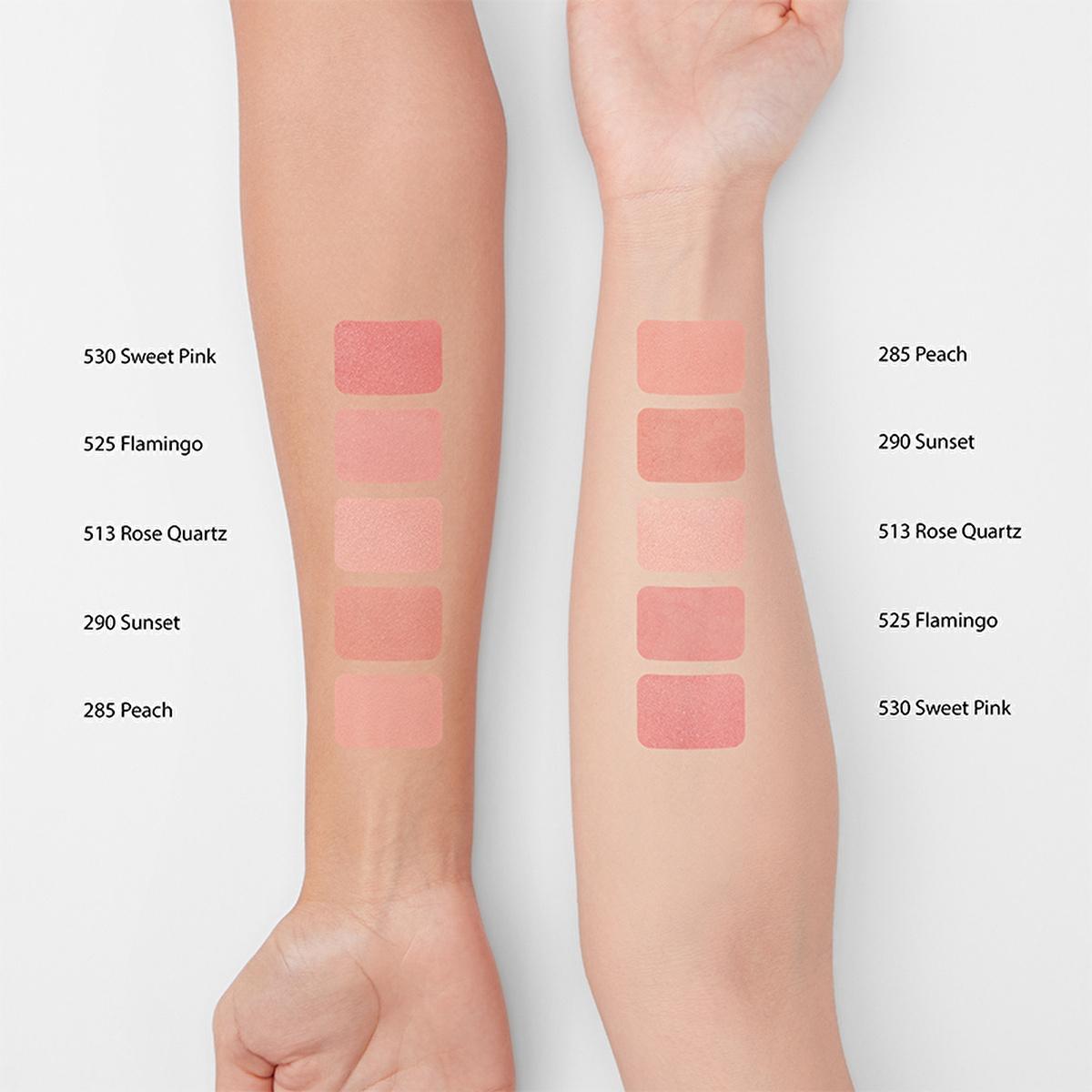 LYKD Rose Quartz Powder Blush for Natural Makeup Look - Soft Finish, Healthy Glow
