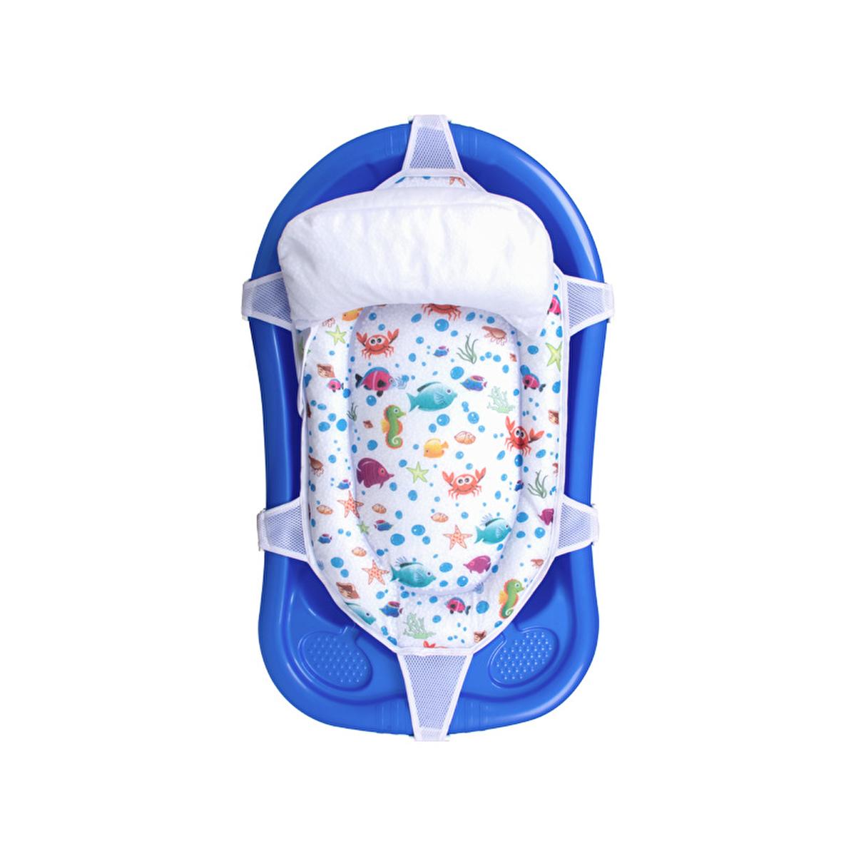 Sevi Bebe Baby Bath Support Cushion - Comfort & Safety for Newborns to 7 Months