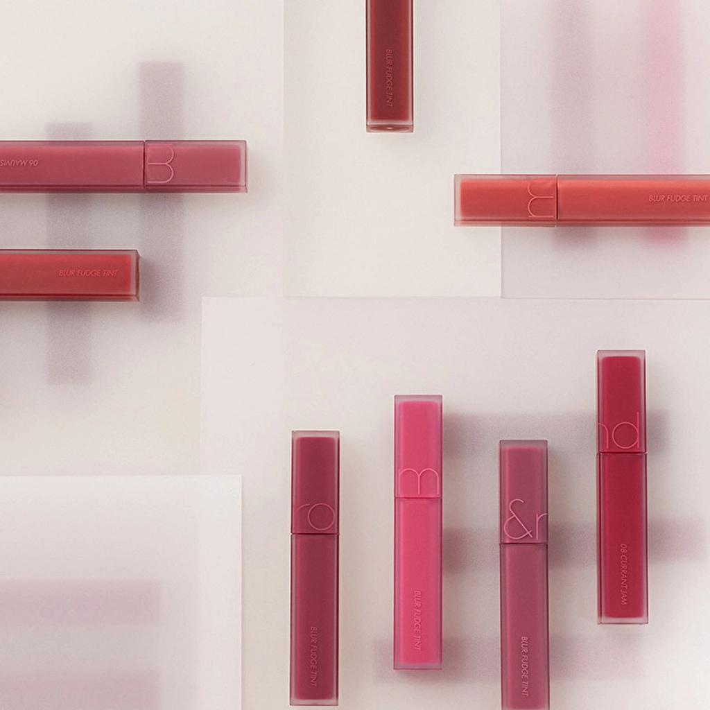 rom&nd Blur Fudge Tint Matte Liquid Lipstick 02 Rosiental 5g