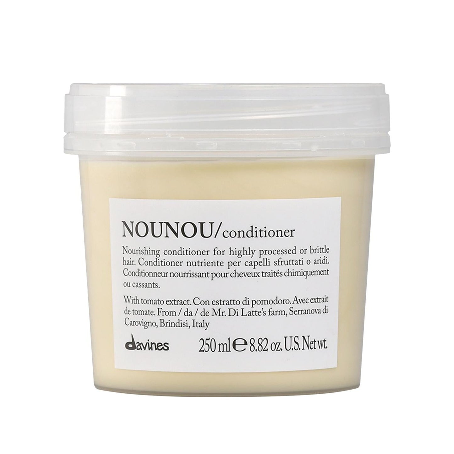 Davines Nounou Nourishing Conditioner for Damaged Hair 250 ml