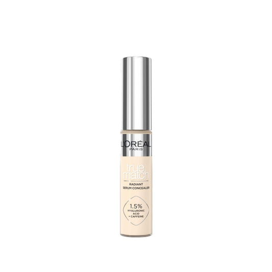 Loreal Paris True Match Concealer - Brightening Serum Formula for Natural Coverage (1N, 0.37 fl oz)