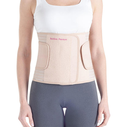 Owli Bamboo Postpartum Corset: Premium Support for Slimming & Diastasis Recti Recovery - Breathable, Antibacterial Belly Wrap