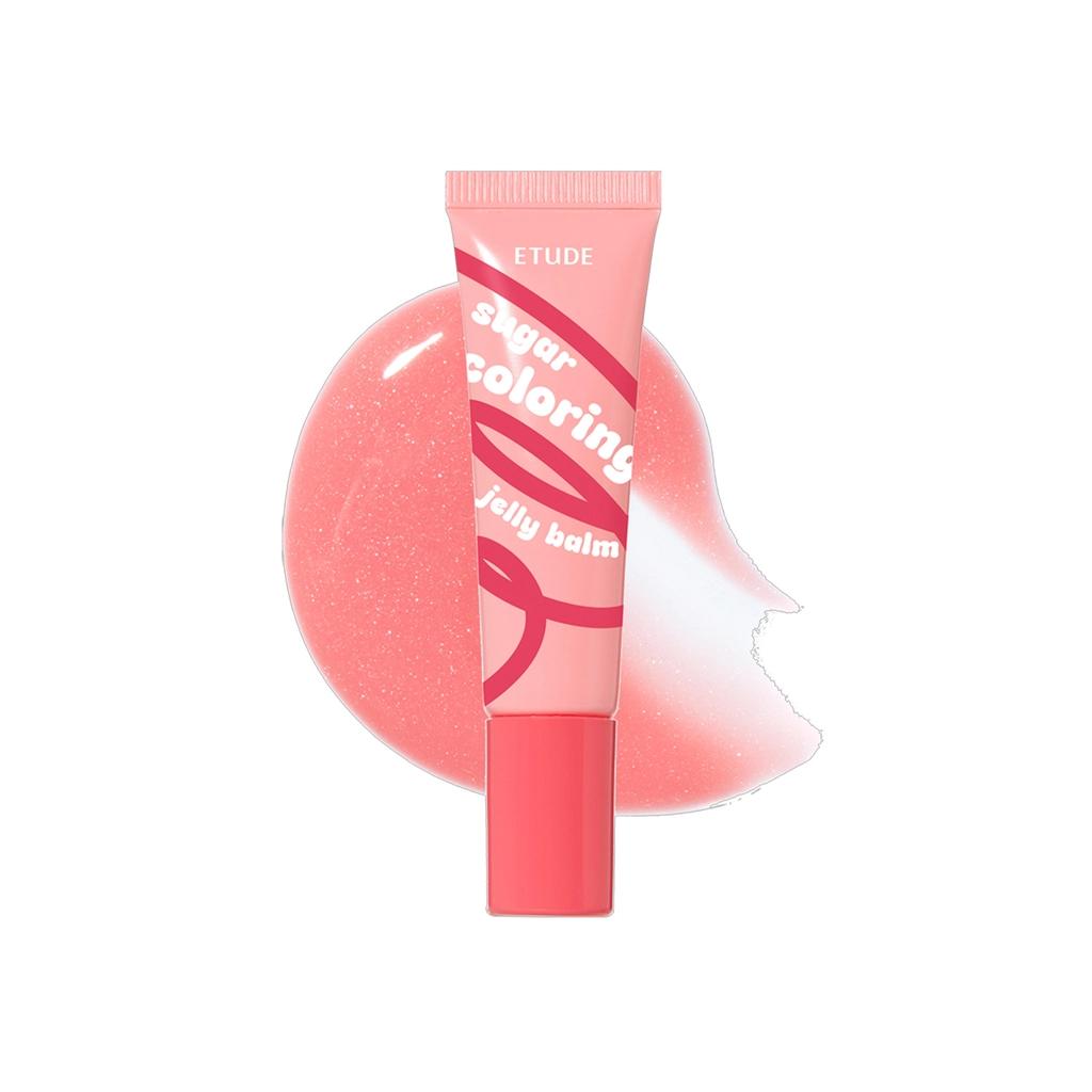 Etude Sugar Coloring Jelly Balm 06 Peach Twist Hydrating Lip Tint