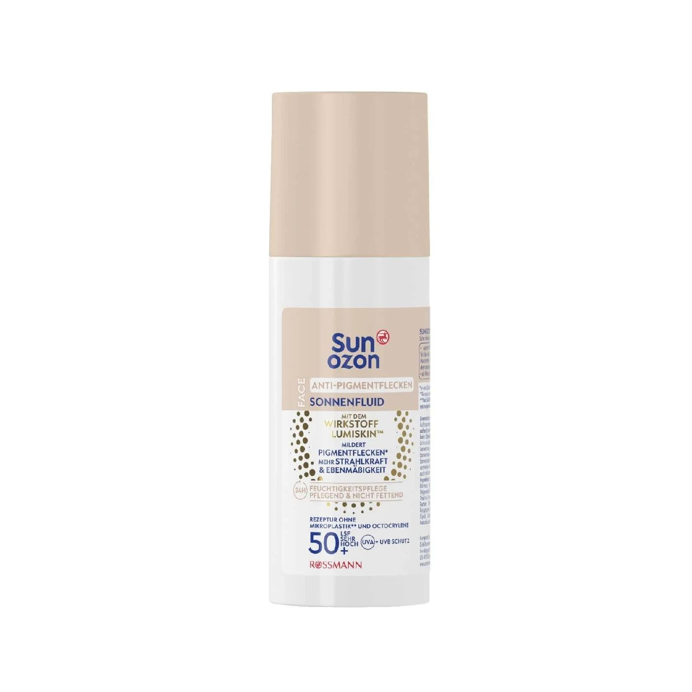 Sunozon SPF 50 Face Cream with Dark Spot Protection 50 ml