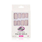 Eklips Glitter Light Oval Press-On Nails 24 Count