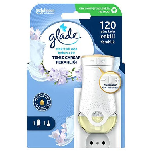 Glade Electric Room Fragrance - Continuous Freshness for Home - Fresh Laundry Scent