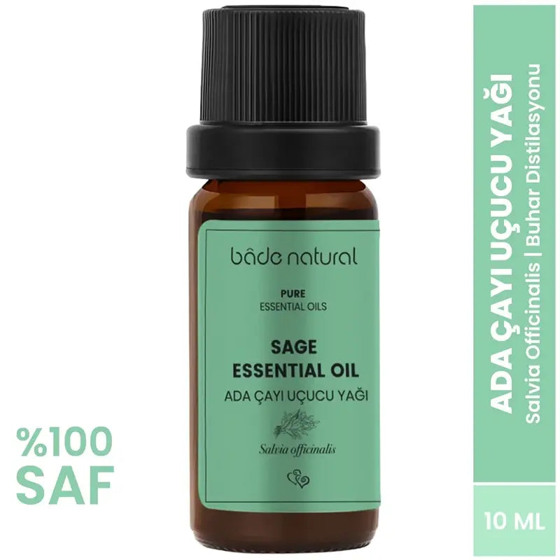Bade Natural Pure Sage Essential Oil for Skin Care 10ml