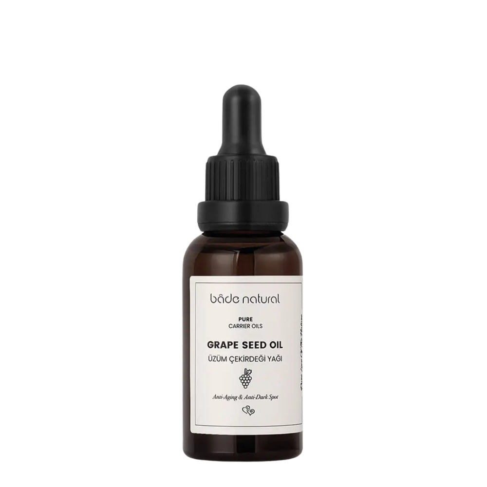 Bade Natural 100% Pure Grape Seed Oil for Balanced Skin 30 ml