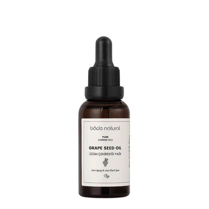 Bade Natural 100% Pure Grape Seed Oil for Balanced Skin 30 ml