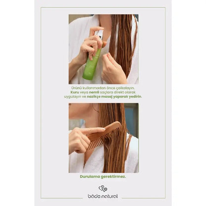 Bade Natural Rosemary Detangling Hair Milk for Softness 100ml