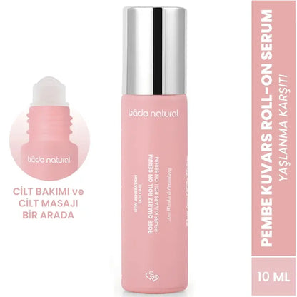 Bade Natural Rose Quartz Antioxidant Roll-On Serum 10ml