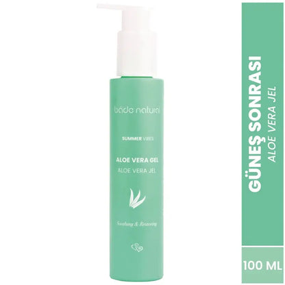 Bade Natural Aloe Vera After Sun Gel for Soothing Moisture 100ml