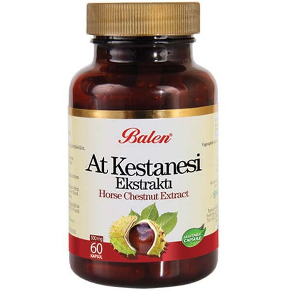 Balen Horse Chestnut Extract 375 mg Capsules - 60 Count