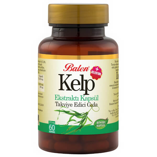 Balen Kelp Extract & Selenium Dietary Supplement 60 Capsules