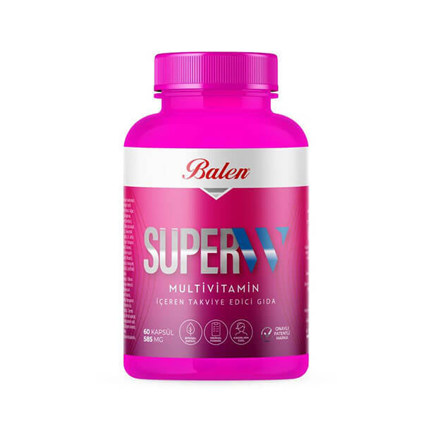 Balen Women's Super Multivitamin Support 60 Capsules
