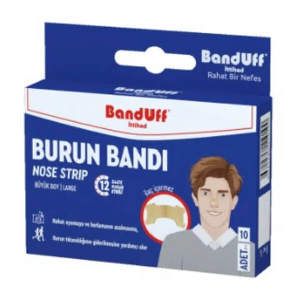 Banduff Large Nose Pore Strips for Deep Cleansing 10 Count